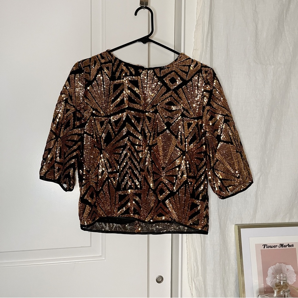 Sequin Party Top